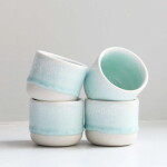 Studio Arhoj Porcelánový hrnček Spearmint 50 ml