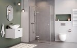 BESCO - Obdĺžnikový sprchovací kút PIXA - Rozmer A - 100, Rozmer B - 80, Smer zatváranie - Ľavé (SX) BCPIXA1080OBDL