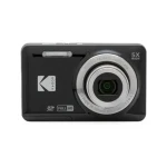 Kodak Friendly Zoom FZ55 čierna / 2.7 LCD / 16 MPix BSI CMOS / 5x optický zoom / microSD (KOFZ55BK)