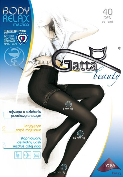 BODY model 2633845 Dámské punčochové kalhoty, 40 DEN daino 3M - Gatta