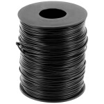 Econ connect KL014SW100 opletenie / lanko, 1 x 0.14 mm², čierna, 100 m; KL014SW100