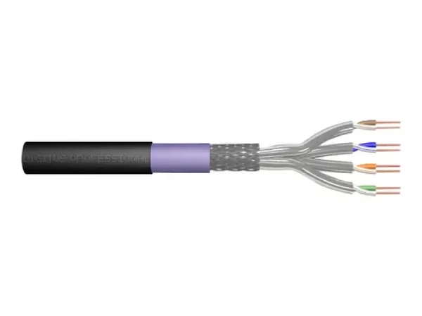 Digitus / Inštalačný kábel S-FTP / Cat 7 / vonkajší / 1200 MHz / AWG 23/1 / 100 m (DK-1741-VH-1-OD)