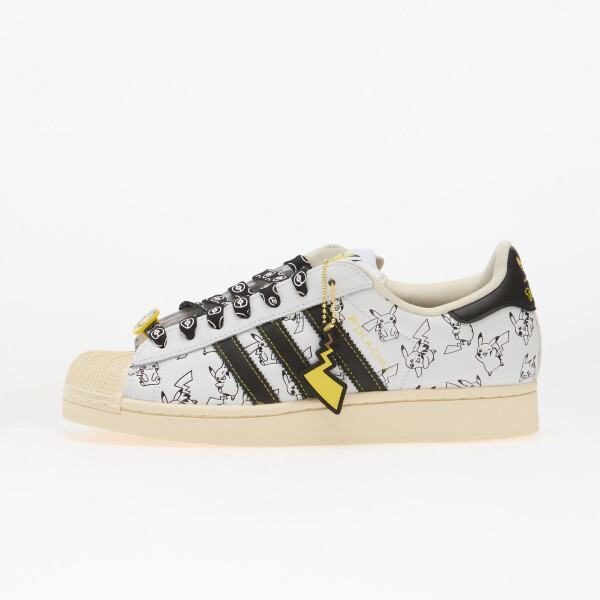 Tenisky adidas x Pokemon Superstar II (Pikachu) Cloud White/ Core Black/ Gold Metallic EUR 48