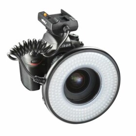 Walimex Pro Set Macro LED Ringlampa DSR / 232x LED / 14W / 1400lm / Mini Tripod (20951)