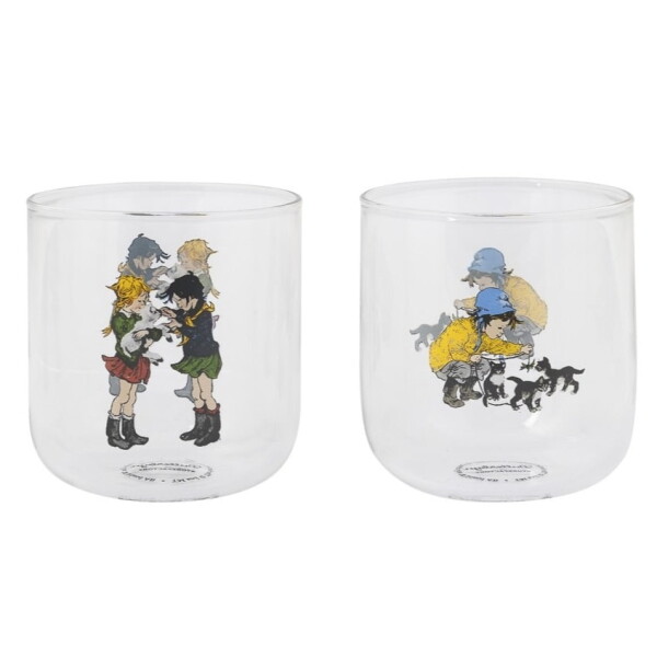 Storefactory Poháre na vodu Barnen i Bullerbyn / Chapter 5 – set 2 ks