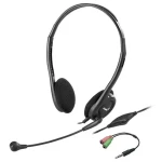 Genius headset HS-200C / 2x 3.5 jack + redukcia na Single Jack (31710151104)