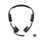 Shokz OpenMeet UC čierna / Slúchadlá / Open-ear / Bluetooth 5.4 / USB-C adaptér (C610-AC-BK-EU-000)