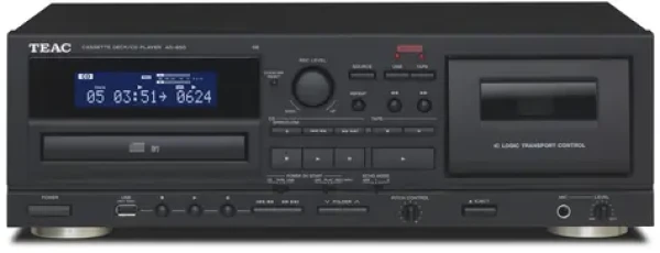 TEAC AD-850-SE / Prehrávač CD a kaziet / karaoke / nahrávanie na USB (AD-850-SE)