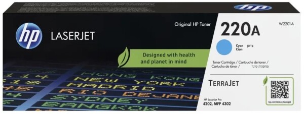 HP HP 220A Cyan Original LaserJet Toneris Cartridge