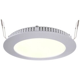 Deko Light 565083 LED Panel 8 LED vstavané svetlo En.trieda 2021: G (A - G) LED pevne zabudované LED osvetlenie 7 W Perleťově svetlo šedá (RAL 9022); 565083