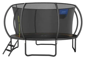 MERACH Trampolína MR-2429B2 / Priemer 3,6 m / Bezpečnostná sieť / 72 pružín / Nosnosť 150 kg (MR-2429B2-EU)