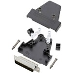 TRU COMPONENTS TCTRIP25DMPK 7708704 sada D-SUB kolíkové lišty 180 ° Pólov: 25 spájkovaný 1 ks; 7708704