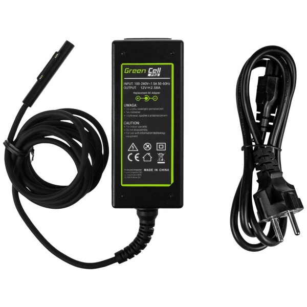 Green Cell GC-AD63P napájecí adaptér k notebooku 36 W 12 V 2.58 A; GC-AD63P - Green Cell AD63P 12V 2,58A - neoriginálny