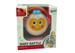 Mamido Baby Rattle Pastelové farby Ball