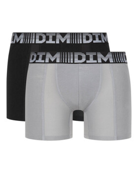 Pánské sportovní boxerky ks 3D LONG BOXER 2x šedá model 17170245 DIM Velikost: