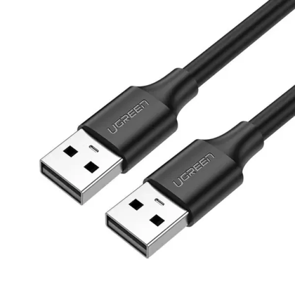 Ugreen 10311 kábel USB (male) - USB (male) čierna / 2 m (10311)