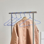 House Doctor Ramínka na šaty Wire Blue – set 6 ks