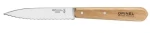 Opinel 113 kuchynský nôž vrúbkovaný 10 cm / drevená rukoväť (1918)