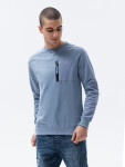 Ombre Sweatshirt B1151 Svetlo modrá