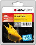 AgfaPhoto Toner APET163SETD / T1636 (Black, Cyan, Magenta, Yellow)