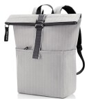 Roll up batoh Reisenthel Rolltop Backpack Herringbone Grey