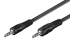 OEM Jack 3,5 mm (M) - Jack 3,5 mm (M) / Audio kábel / prepojovací / 2,5 m (11.92.4502)