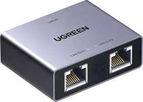 Ugreen NW301 / Rozbočovač Ethernet / RJ45 / 1x2 (47294-0)