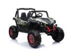 Mamido Detské elektrické auto Buggy SuperStar 4x4 lakované maskáčové