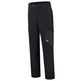 Pracovné nohavice 4-way Stretch unisex pracovné nohavice black 62