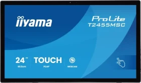 23.8" iiyama ProLite T2455MSC-B2 čierna / Dotykový monitor / IPS / 1920x1080 / 120Hz / 5ms / 400cd / repro / HDMI / DP (T2455MSC-B2)