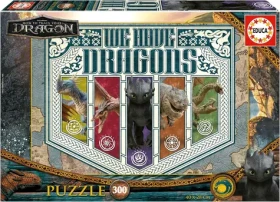 Educa Puzzle Ako vycvičiť draka