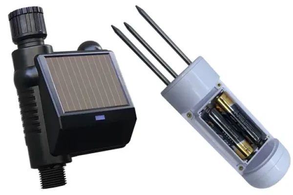 Immax NEO SMART zavlažovací ventil / Zigbee TUYA / Solárny panel / Senzor pôdnej vlhkosti (07525L)