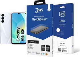Samsung Galaxy A16 5G 8/256GB Szary (SM-A166BZAIEUE) + FlexibleGlass + Etui Clear Case
