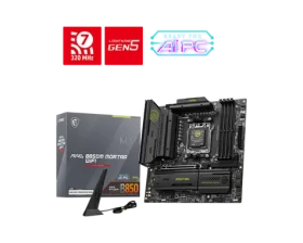 MSI MAG B850 MORTAR WIFI / B850 / 4X DDR5 / 1x 5GLAN / Wi-Fi7 / mATX (MAG B850M MORTAR WIFI)