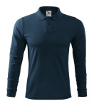 Single J. LS pánska polokošeľa námornícka modrá 2XL