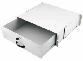 Equip Uzamykateľná zásuvka 19" / Zásuvka do racku / 3U / RAL7035 svetlo šedá / 485x400x130 mm (EZD-3-G)