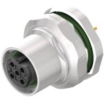 Weidmüller SAIE-M12BD-4-H12TL-PG9 zabudovateľný zástrčkový konektor pre senzory - aktory, 2424470000, piny: 4, 10 ks; 2424470000