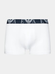 Pánske boxerky 3PACK 111357 3F715 13911 bielo-vínové-tm.modré - Emporio Armani M