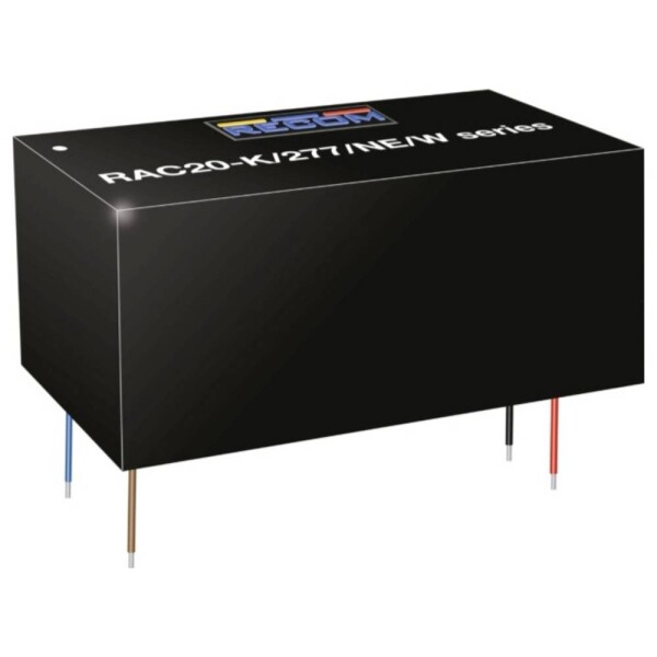 RECOM menič AC/DC 12 V 1.67 A 20 W; RAC20-12SK/277/NE/W