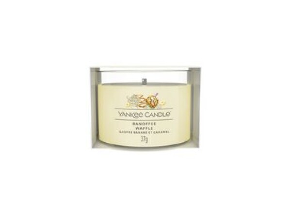 Yankee Candle Banoffee Waffle votívna sviečka plnená v skle 37g / doba horenia: až 10h (5038581149622)