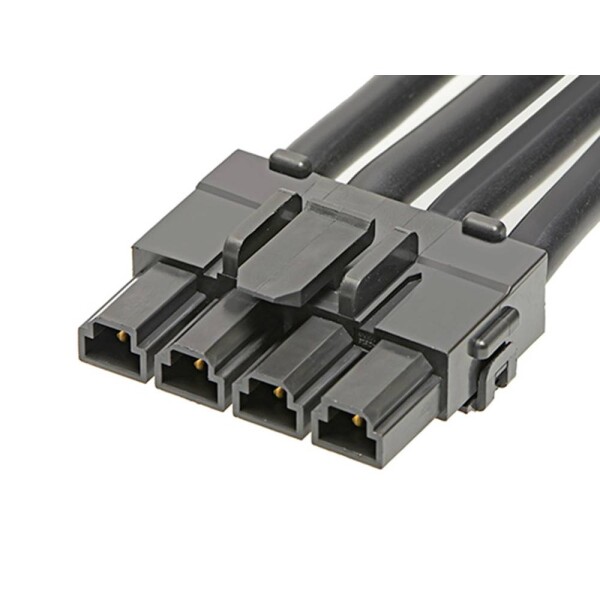 Molex zástrčkový konektor na kábel Počet pólov 4 Raster (rozteč): 10.00 mm 369240403 1 ks Bulk; 369240403