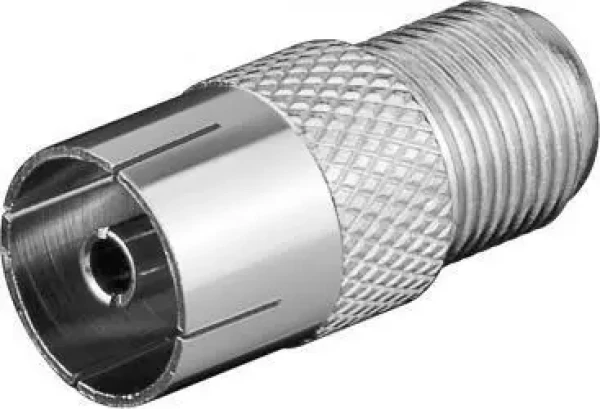 Goobay adaptér F(F)-F(F) / Redukcia / koaxiálny kábel (RB11840)