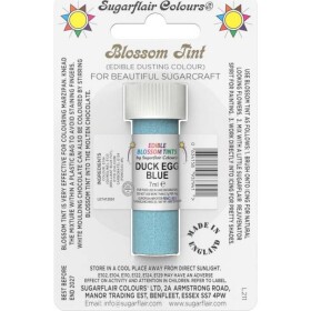 Jedlá prachová farba duck egg blue 7 ml - Sugarflair - Sugarflair