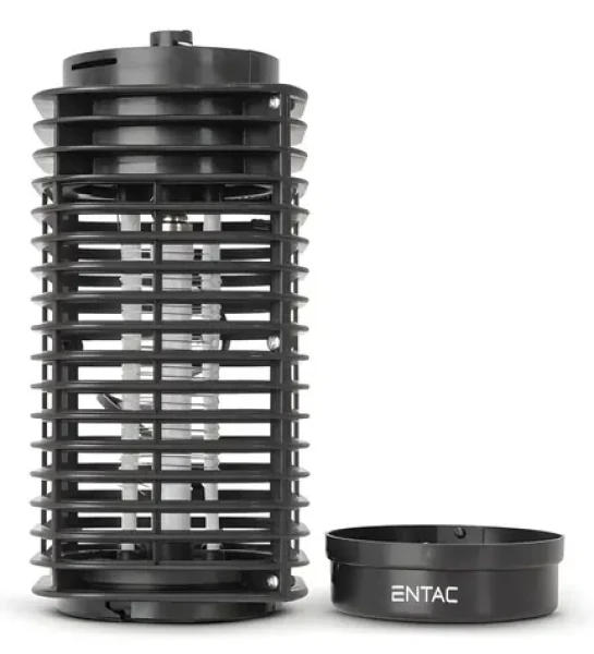 Entac UV lapač hmyzu čierny / Lapač hmyzu / LED 2 W / napájanie 230 V / sieťový kábel / IP20 (ECL-INS23-AC)