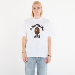 Tričko A BATHING APE College Tee UNISEX White M