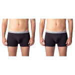 Dvojité balenie bavlnených boxeriek ULTRA RESIST BOXER 2x - BELLINDA - čierne M