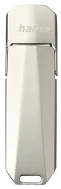 HAMA USB Uni-C Deluxe 64 GB strieborná / Flash disk / USB-C 3.1 / čítanie: až 70 MBs (182499)