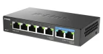 D-Link DMS-107 / Switch / 5x 10/100/1000 + 2x 2,5GBase-T / neriadený / stolná aj nástenná montáž (DMS-107/E)
