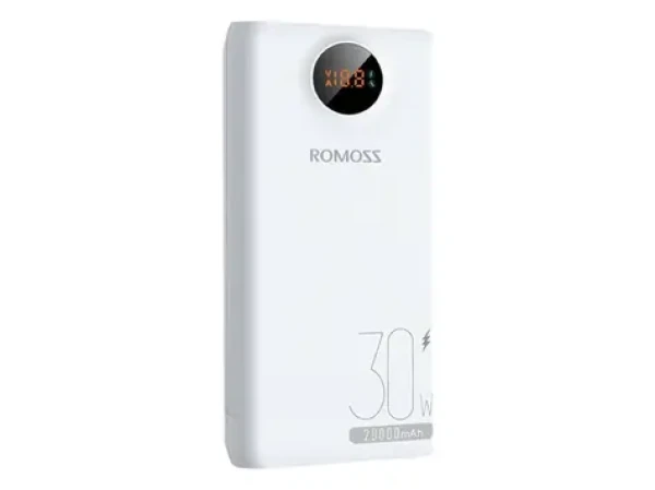 Romoss SW20S Pre 20000mAh biela / Powerbanka / 30W / 2x USB-A + 1x USB-C + 1x Lightning + 1x microUSB (PSW20-392-1133H)