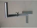 OEM / Držiak antény na stenu / T-konzola / 40 cm / O 42 mm / galvanický zinok (PK40T42)